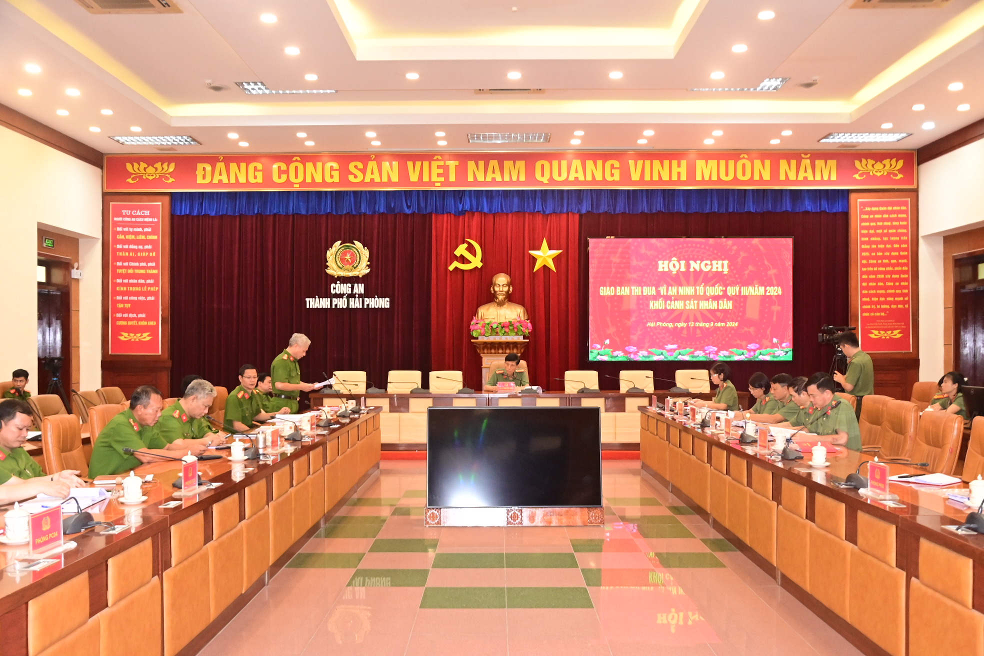 Khối Cảnh sát nhân dân:  Xác định 7 nhóm phương hướng, nhiệm vụ công tác trọng tâm quý IV/2024